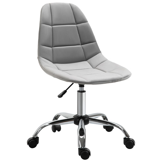 Armless Height Adjustable Office Chair