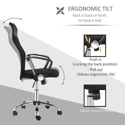 Office Mesh Chair with Tilt Function