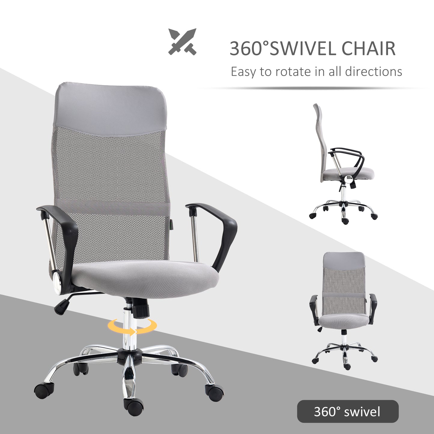 Office Mesh Chair with Tilt Function